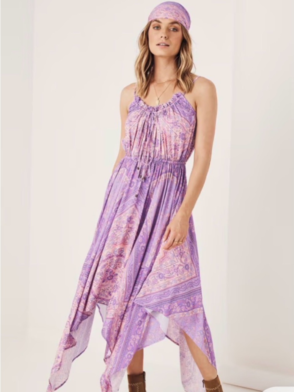 Spell Farrah Kerchief Sun Dress